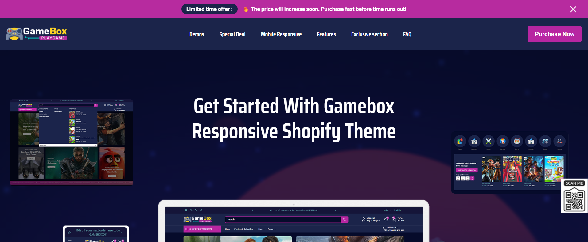 180+ Premium Shopify Themes